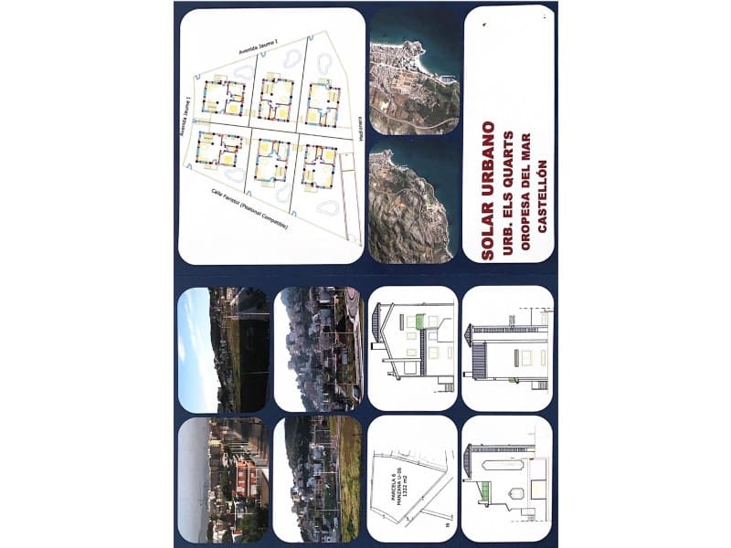 Byggetomt til salgs i Oropesa  - € 780 000 (Ref: 9980614)