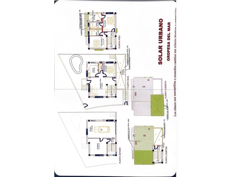 Byggetomt til salgs i Oropesa  - € 780 000 (Ref: 9980614)