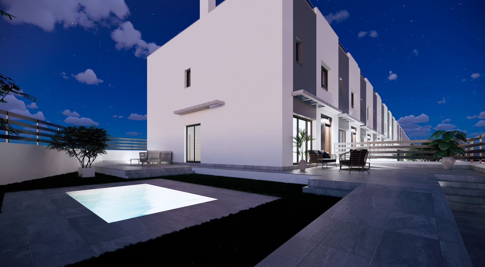 4 chambre Villa/Maison Mitoyenne à vendre à El Campello avec piscine garage - 499 000 € (Ref: 10030884)