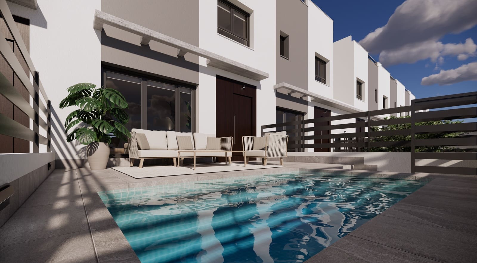4 slaapkamer Rijtjeshuis te koop in El Campello met zwembad garage - € 499.000 (Ref: 10030944)