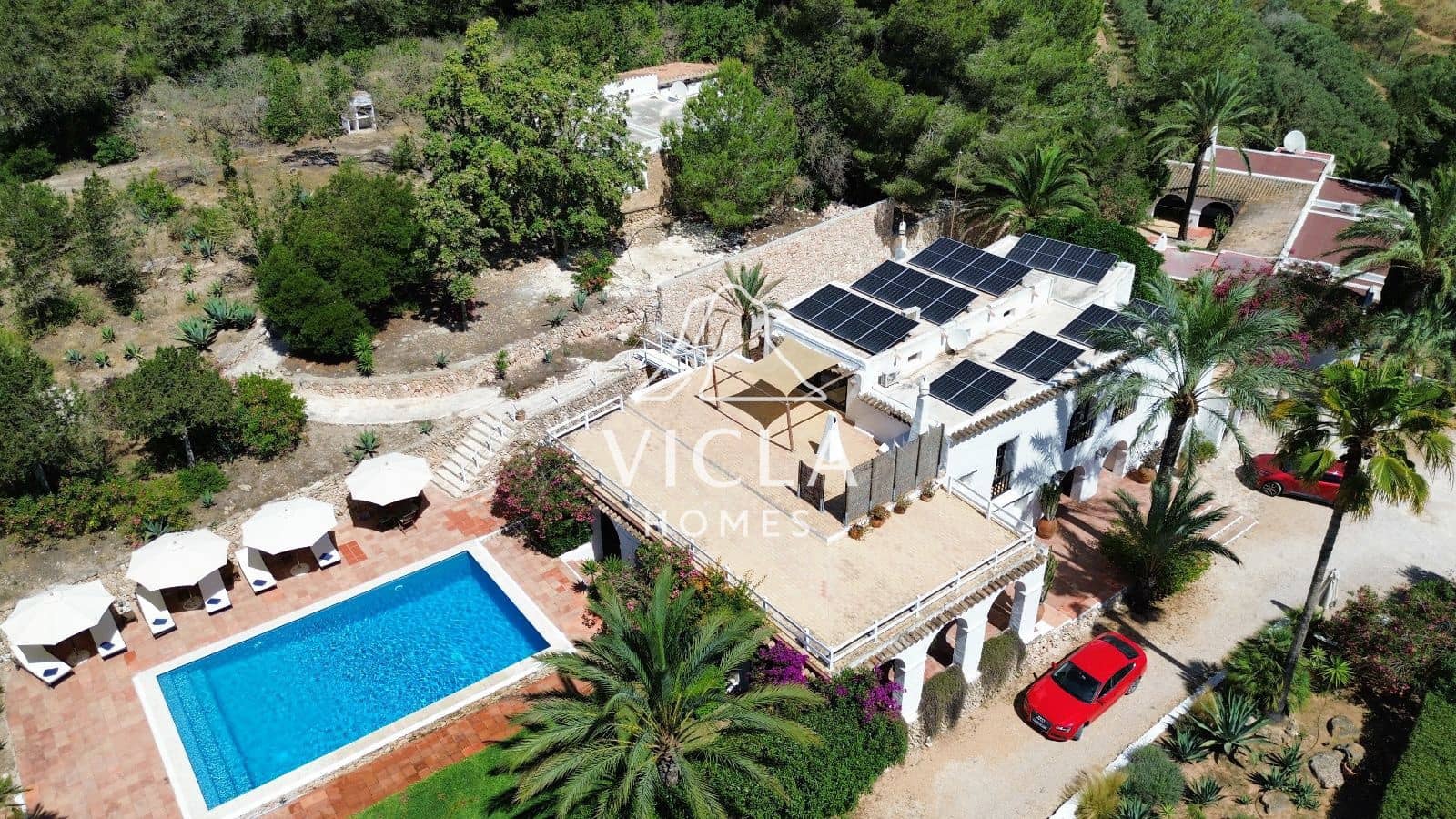 Villa/Maison de 10 chambres à louer à San Jose / Sant Josep de Sa Talaia avec piscine garage - 15 000 € (Ref: 10035748)