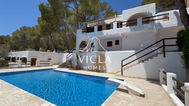 2 sovrum Villa att hyra i Es Cubells, San Jose / Sant Josep de Sa Talaia med pool garage - 7 500 € (Ref: 10102981)