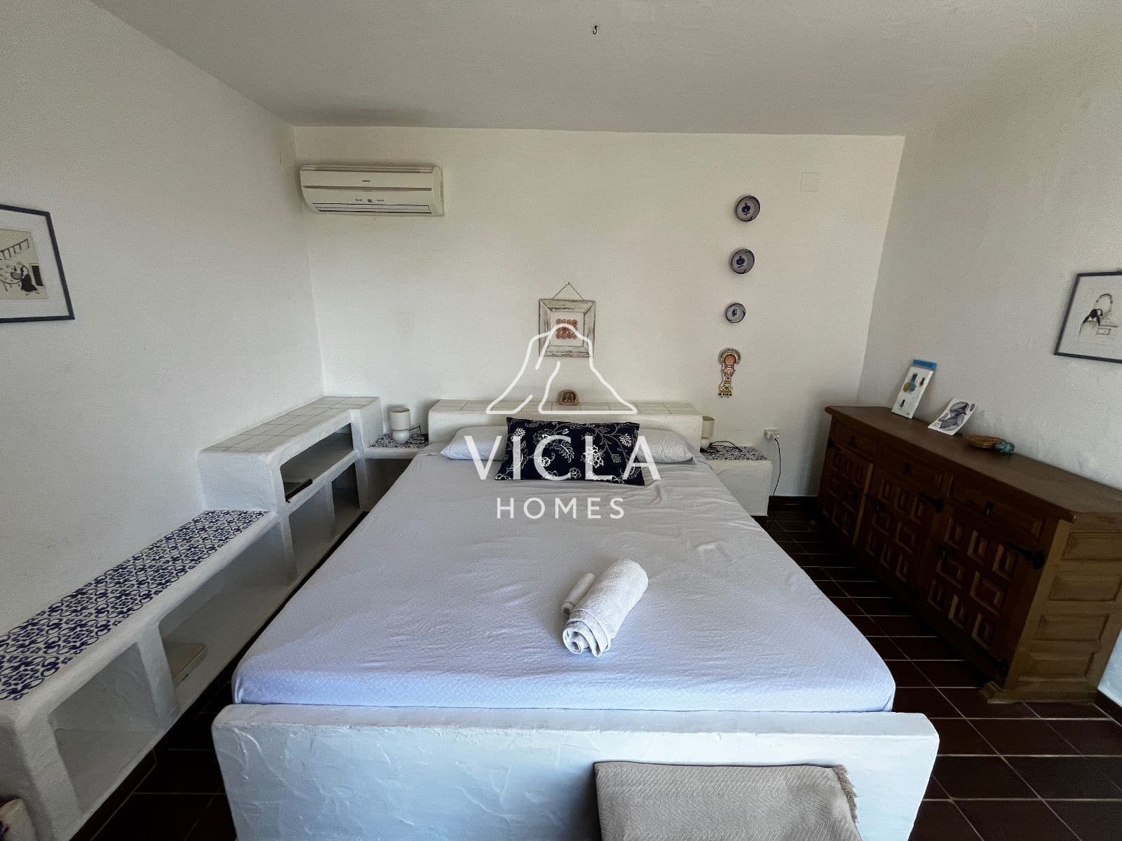 2 quarto Moradia para arrendar em Es Cubells com piscina garagem - 7 500 € (Ref: 10102981)