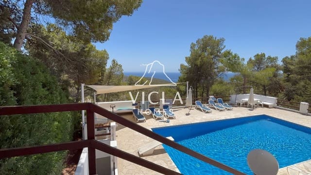 2 sovrum Villa att hyra i Es Cubells, San Jose / Sant Josep de Sa Talaia med pool garage - 4 500 € (Ref: 10102982)
