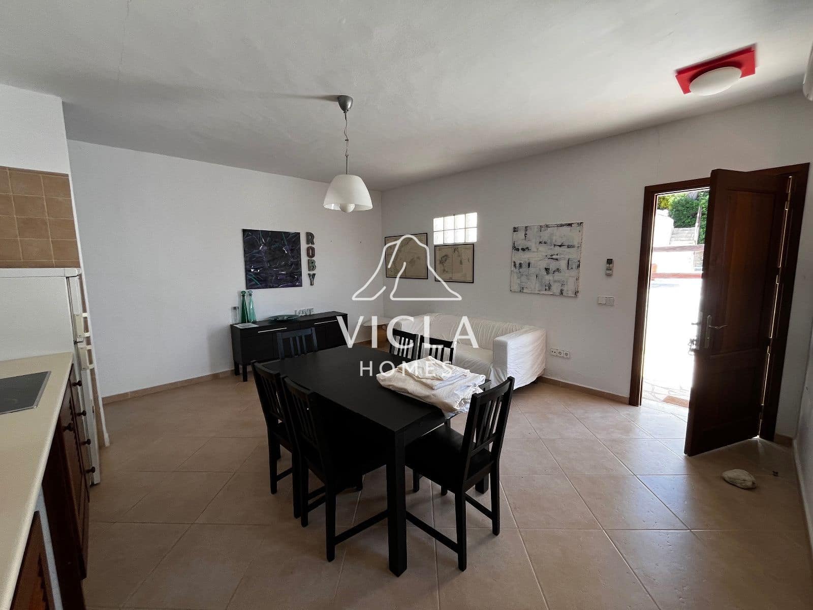 2 sovrum Villa att hyra i Es Cubells med pool garage - 4 500 € (Ref: 10102982)