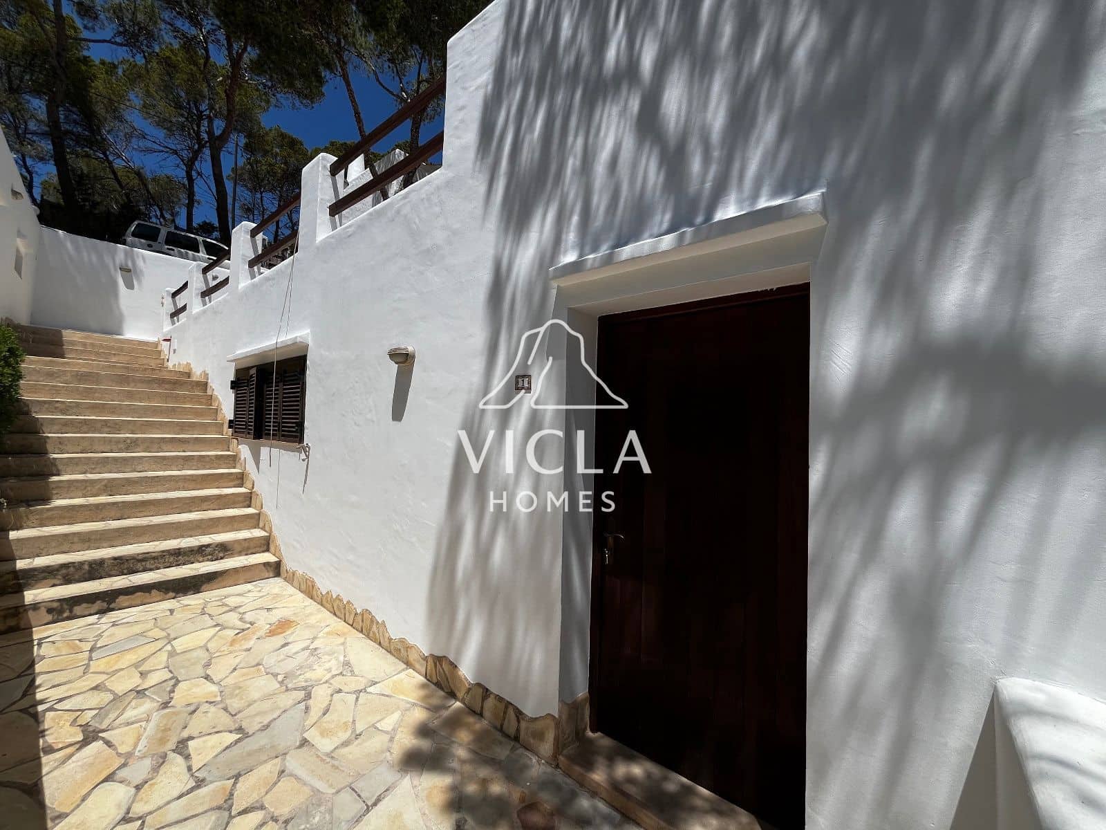 2 sovrum Villa att hyra i Es Cubells med pool garage - 4 500 € (Ref: 10102983)