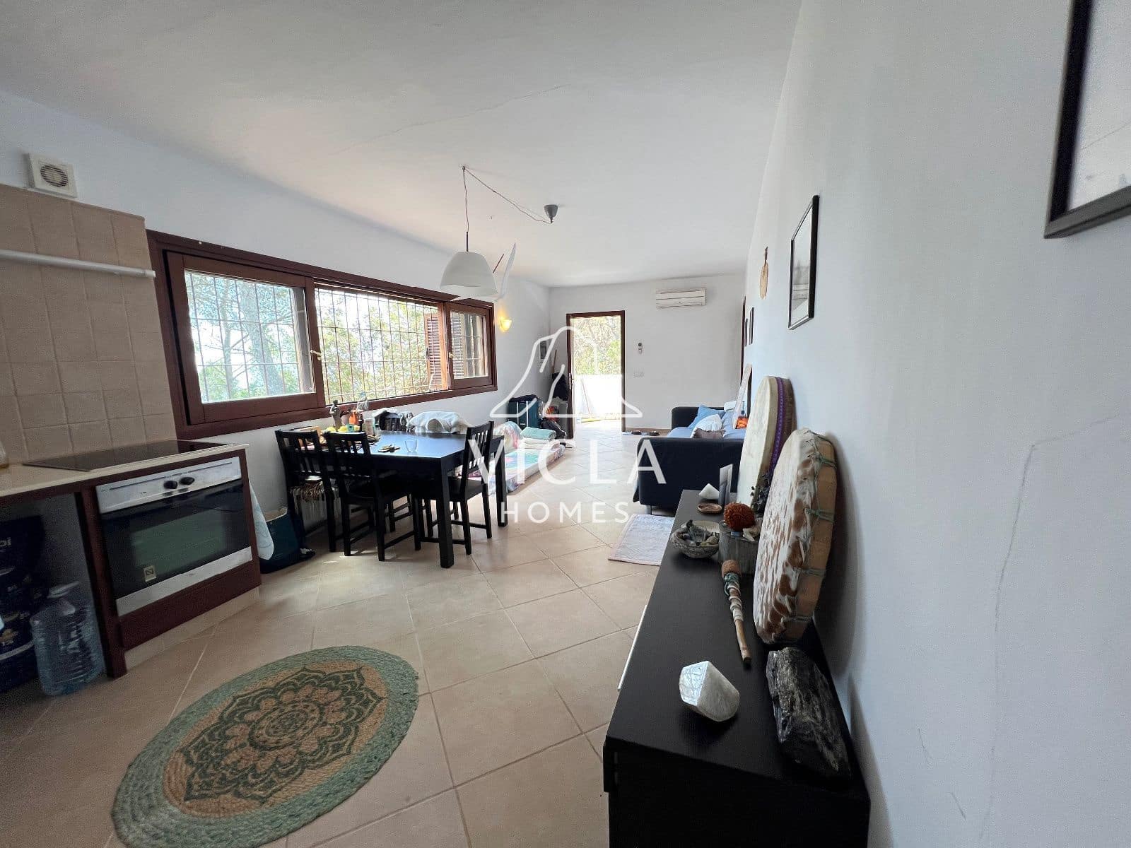2 sovrum Villa att hyra i Es Cubells med pool garage - 4 500 € (Ref: 10102983)