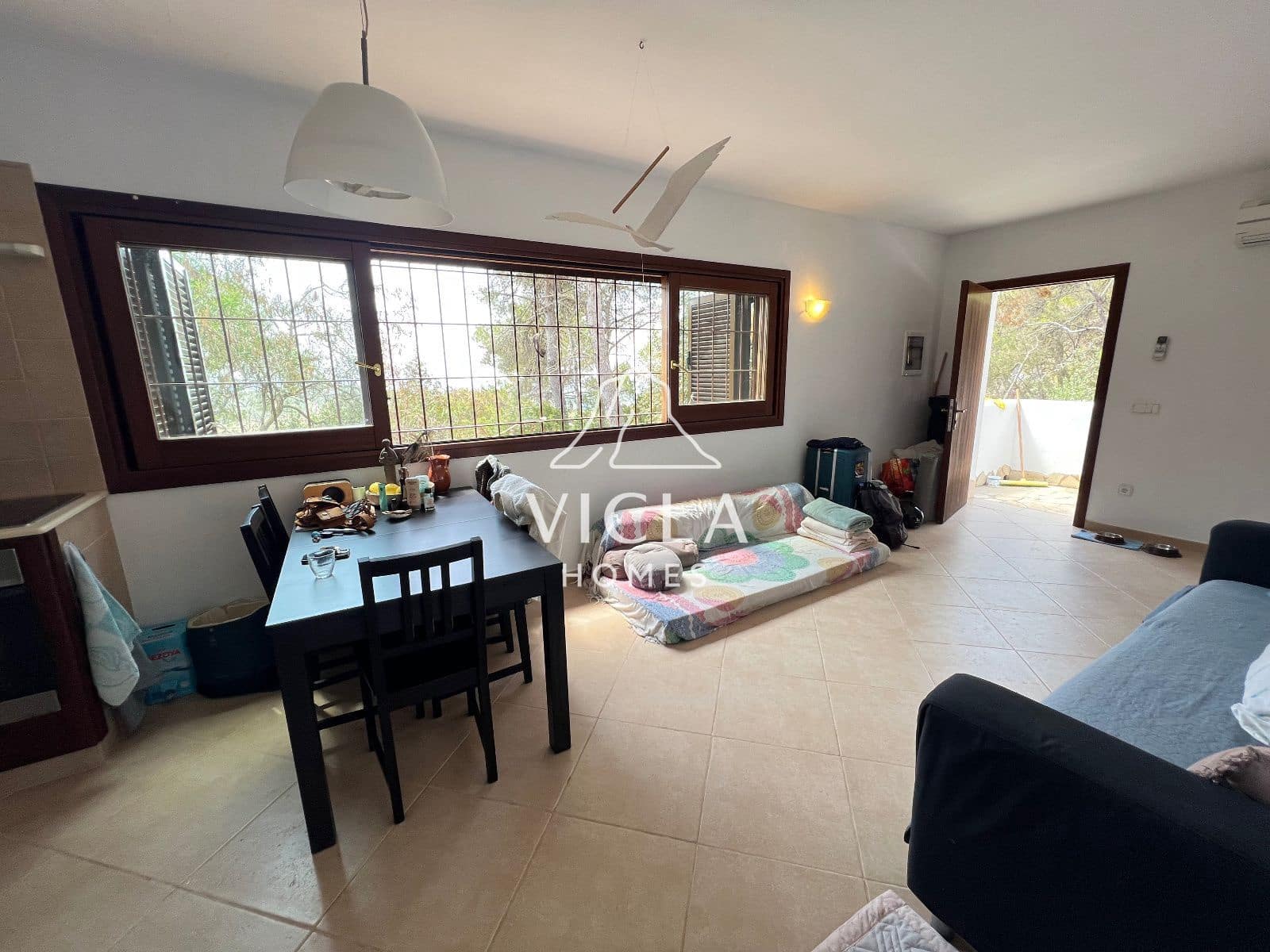 2 sovrum Villa att hyra i Es Cubells med pool garage - 4 500 € (Ref: 10102983)