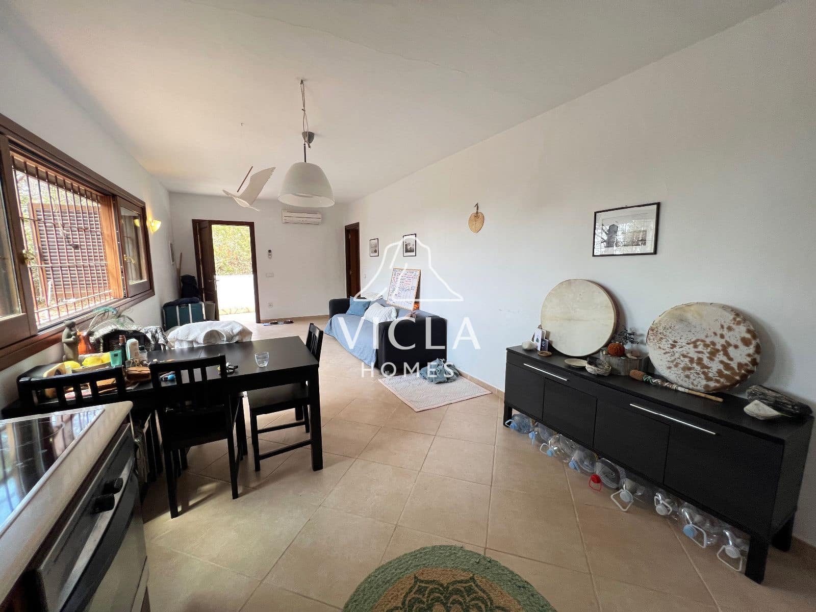 2 sovrum Villa att hyra i Es Cubells med pool garage - 4 500 € (Ref: 10102983)