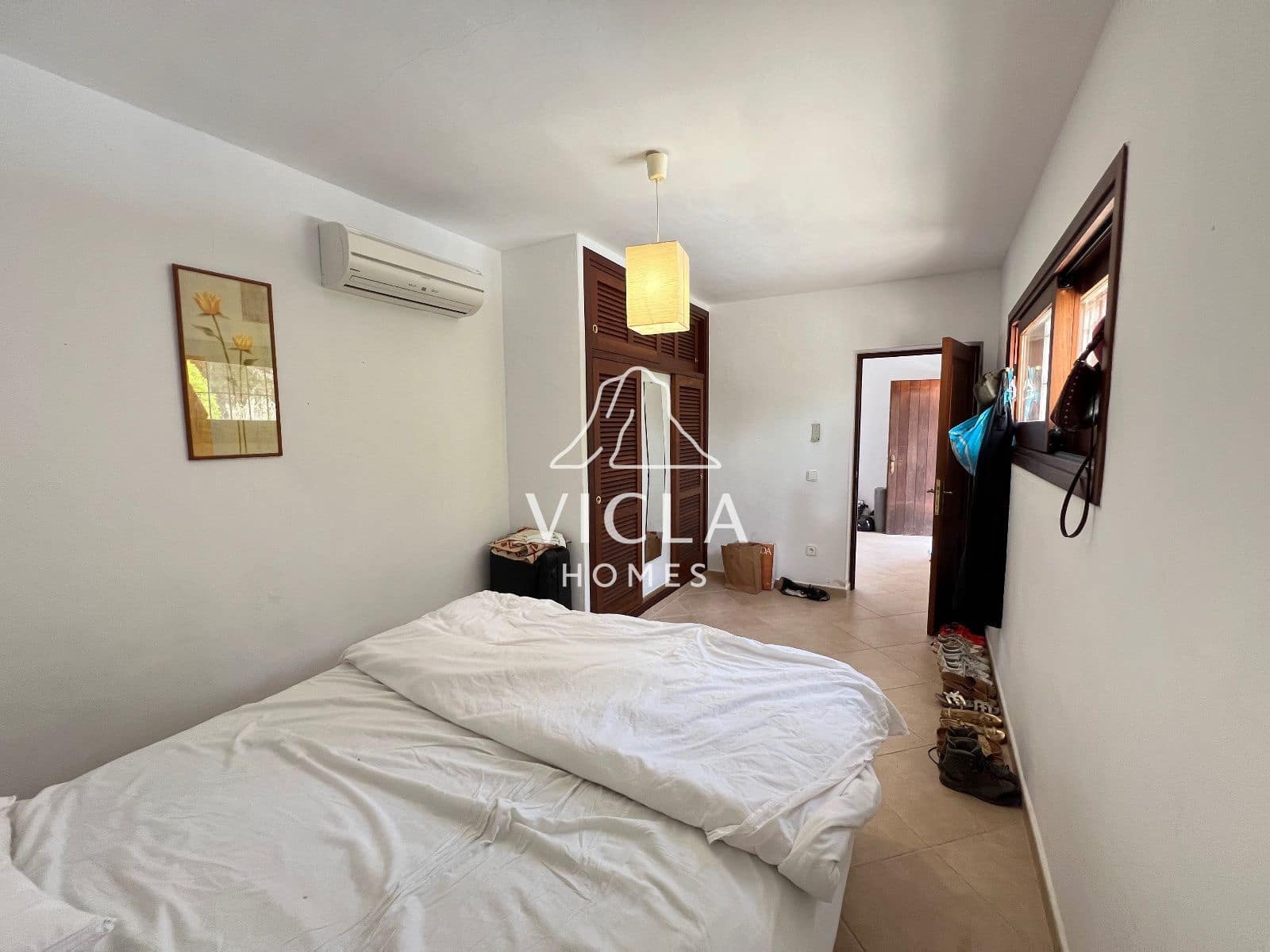 2 sovrum Villa att hyra i Es Cubells med pool garage - 4 500 € (Ref: 10102983)