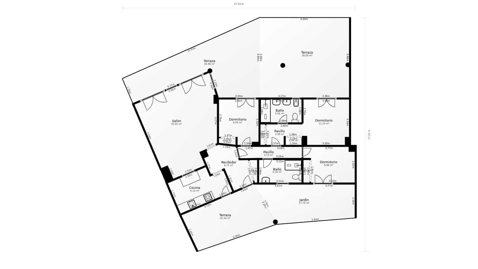 3 Zimmer Penthouse zu verkaufen in Riviera del Sol mit Pool Garage - 565.000 € (Ref: 10078650)