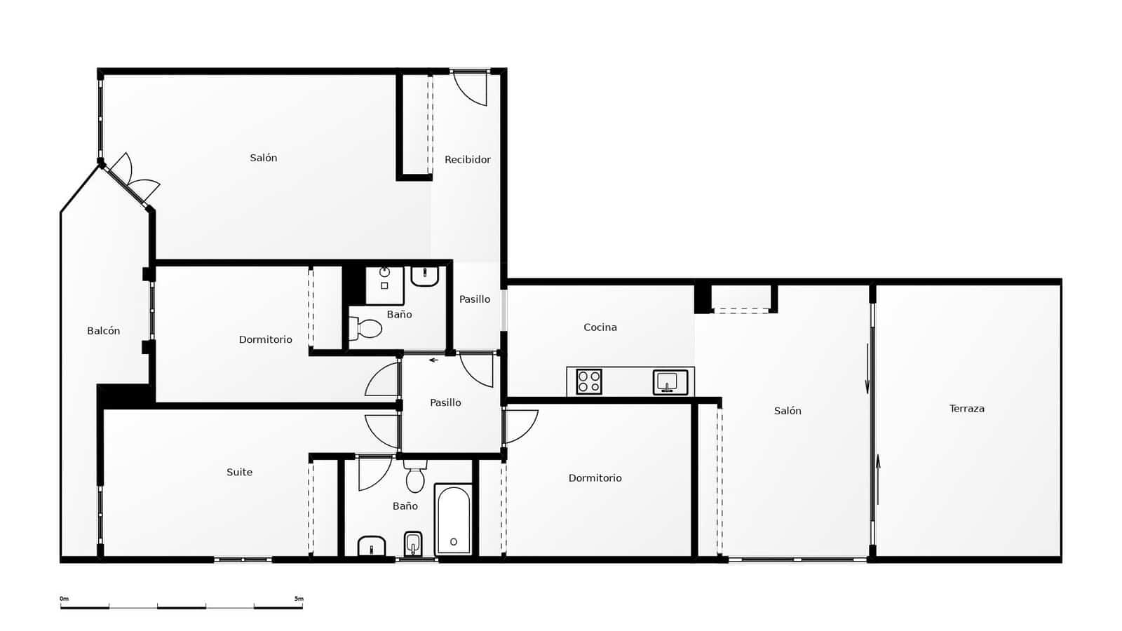 3 camera da letto Appartamento in vendita in La Cala Hills con piscina garage - 395.000 € (Rif: 10078654)