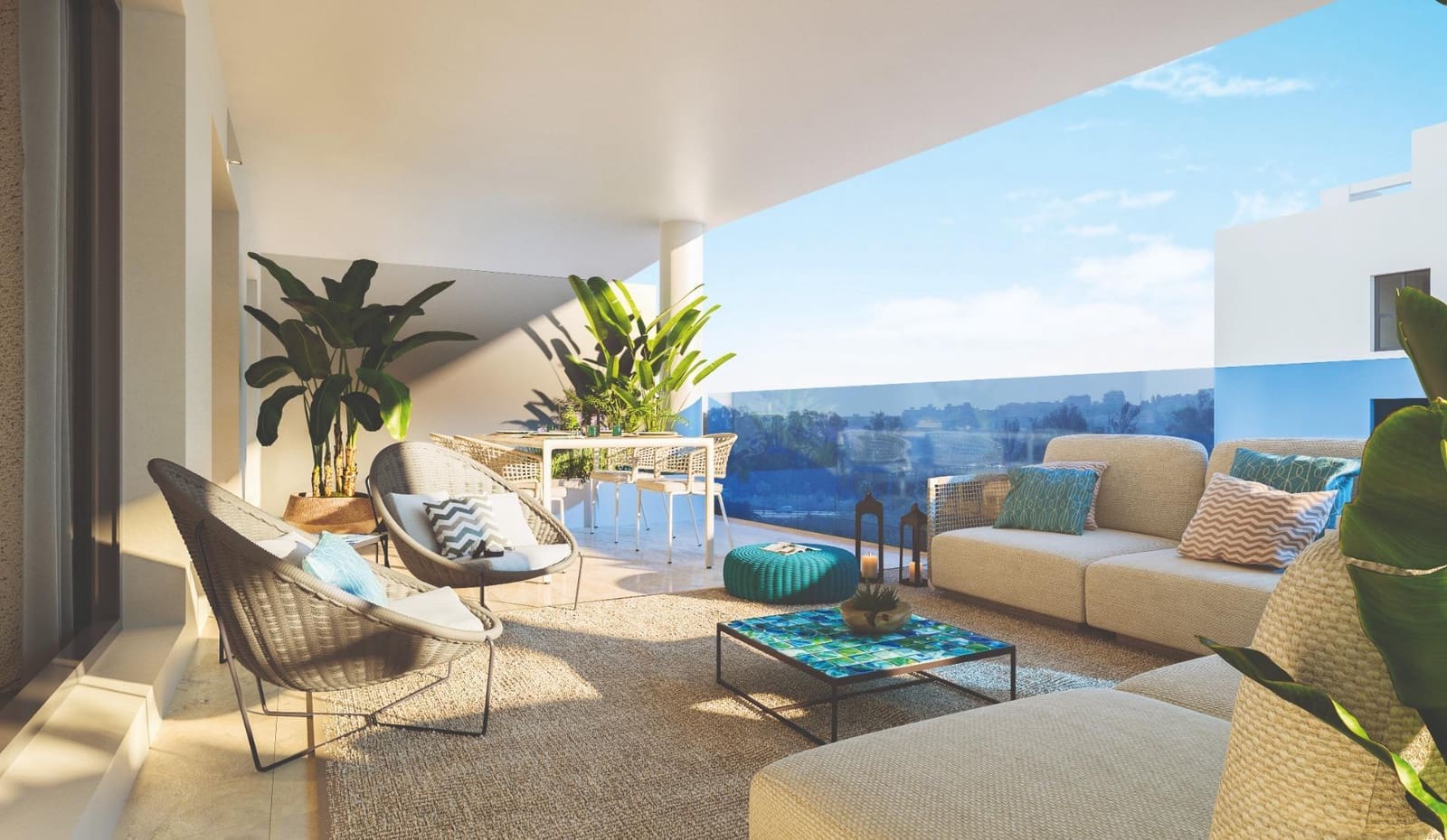 3 chambre Penthouse à vendre à Mijas avec piscine garage - 770 000 € (Ref: 10161612)