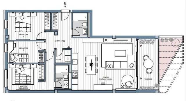 3 makuuhuone Asunto myytävänä paikassa Las Flores, Mijas mukana uima-altaan 
autotalli - 575 000 € (Ref: 10161613)