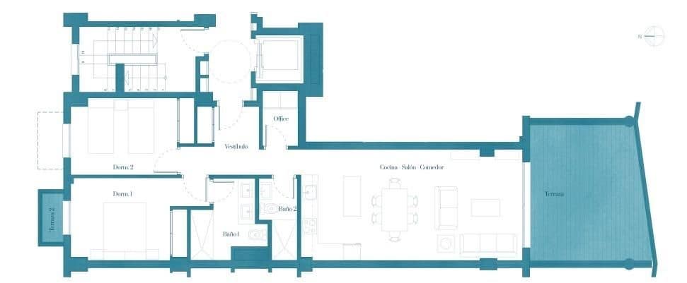 2 soveværelse Lejlighed til salg i Mijas med swimmingpool garage - € 411.600 (Ref: 10161624)