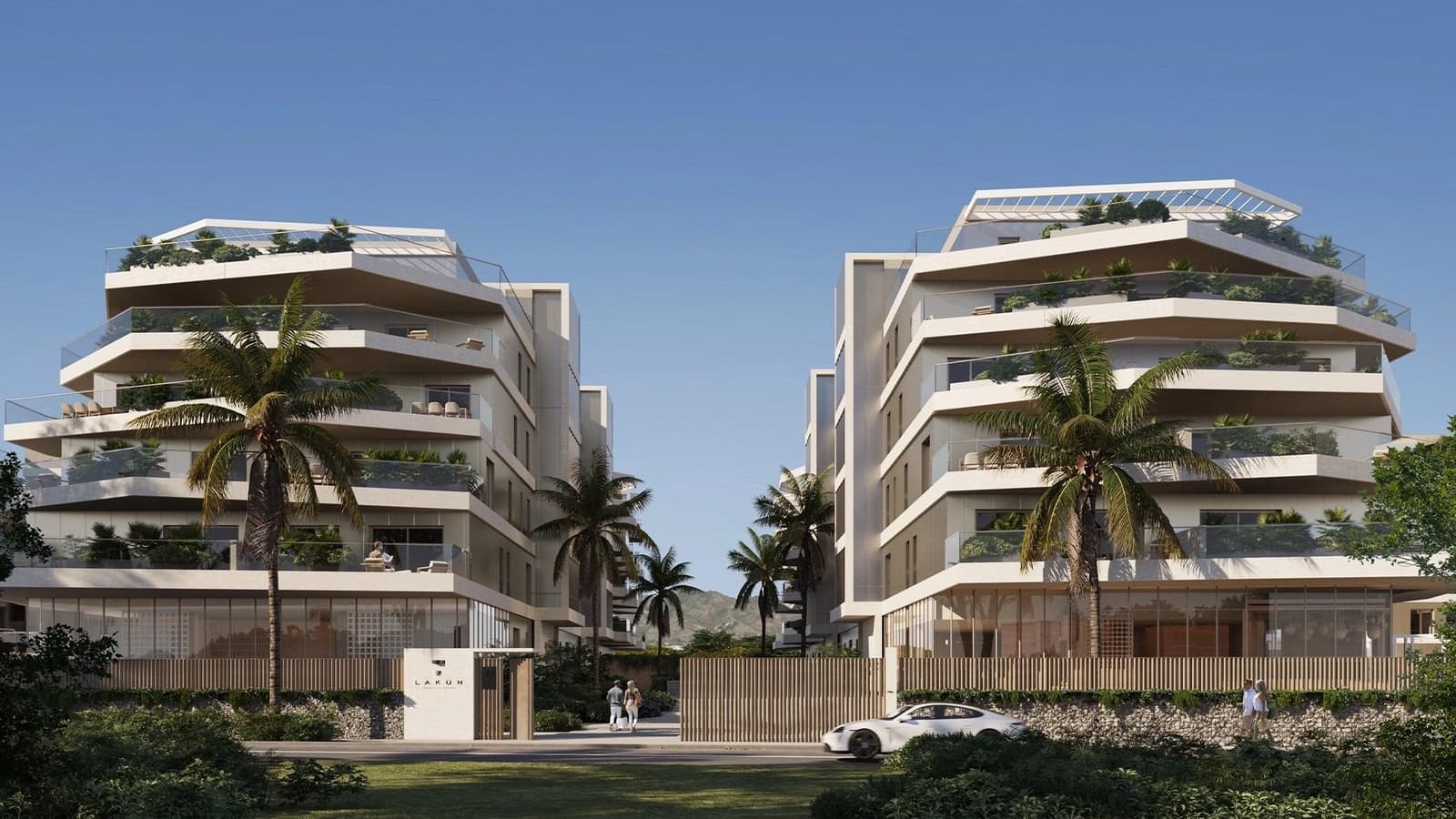 2 makuuhuone Huoneisto myytävänä paikassa Las Lagunas de Mijas mukana uima-altaan 
autotalli - 458 000 € (Ref: 10161625)