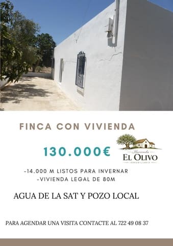 2 Zimmer Finca/Landgut zu verkaufen in Campohermoso, Níjar - 130.000 € (Ref: 10072776)