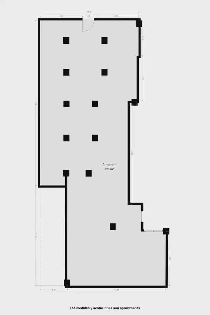 Commerciale da affittare in Roquetas de Mar - 1.900 € (Rif: 10154262)