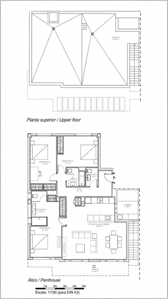 3 camera da letto Attico in vendita in Estepona con piscina garage - 750.000 € (Rif: 10103527)