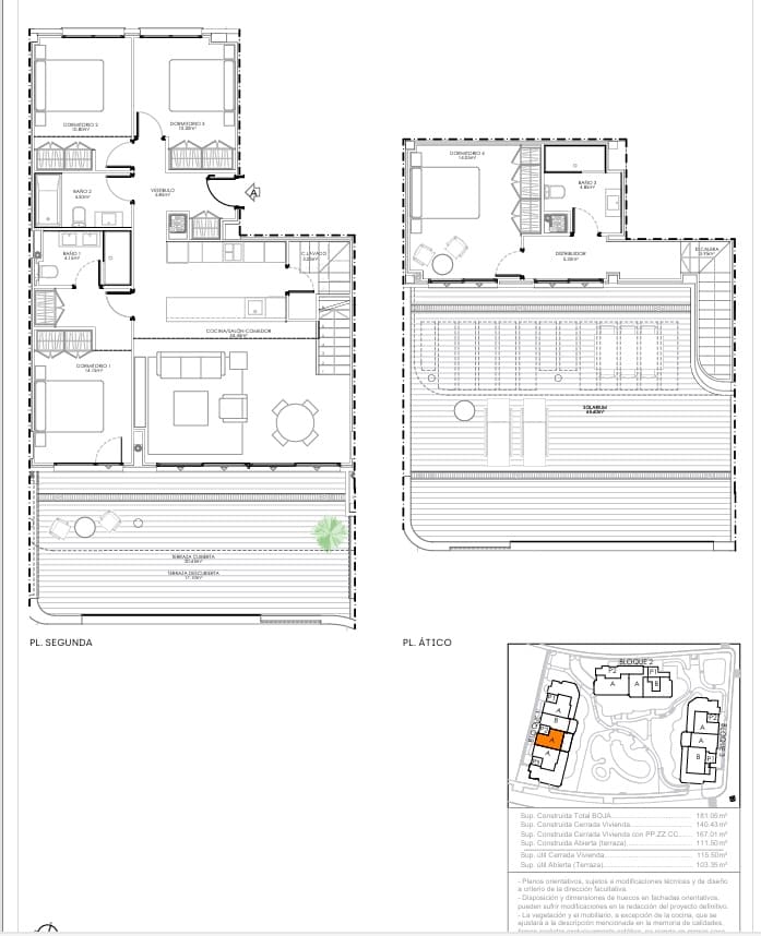 4 soverom Penthouse til salgs i Estepona med svømmebasseng garasje - € 899 000 (Ref: 10123420)
