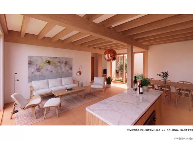 3 sypialnia Apartament na sprzedaż w Colonia de Sant Pere / Colonia de San Pedro, Artà z basenem garażem - 1 025 000 € (Ref: 10072730)