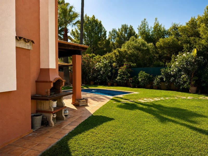 Chalet de 3 habitaciones en Santa Ponsa en venta con piscina garaje - 1.250.000 € (Ref: 10072732)