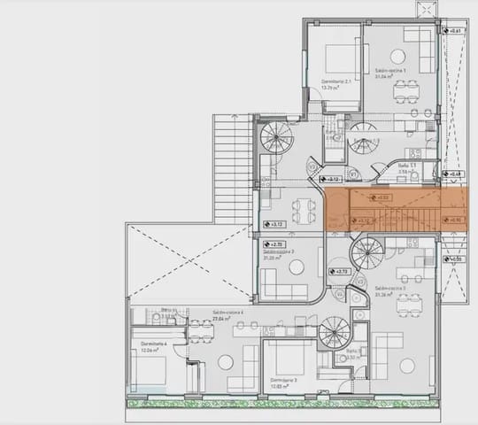 2 quarto Apartamento para venda em Torrenueva Costa - 275 000 € (Ref: 10001299)