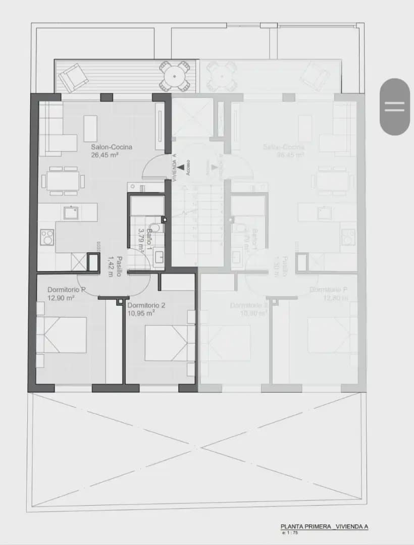 3 bedroom Flat for sale in Las Gabias with garage - € 148,000 (Ref: 10155574)