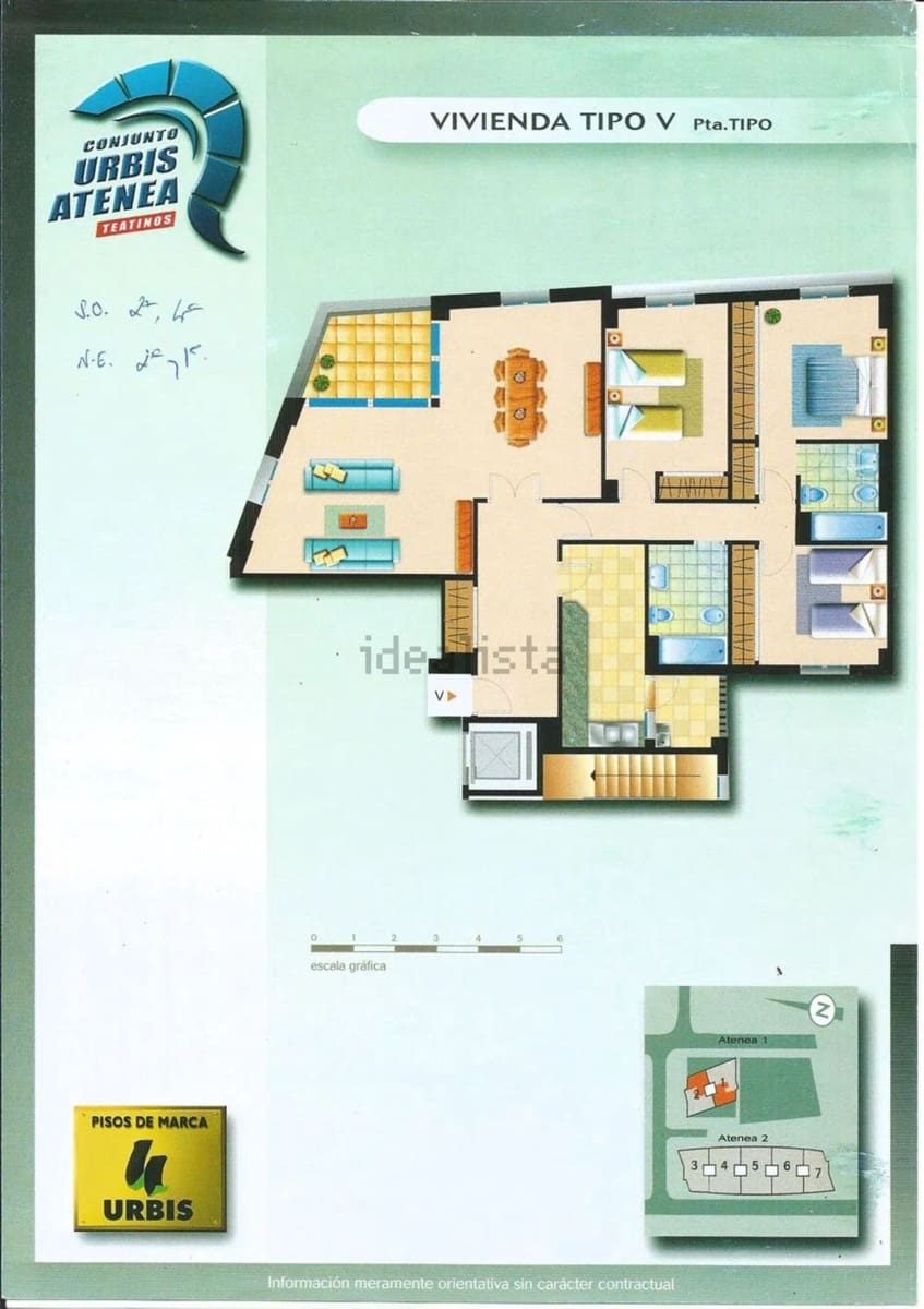 3 slaapkamer Appartement te huur in Malaga stad met garage - € 1.450 (Ref: 10097512)
