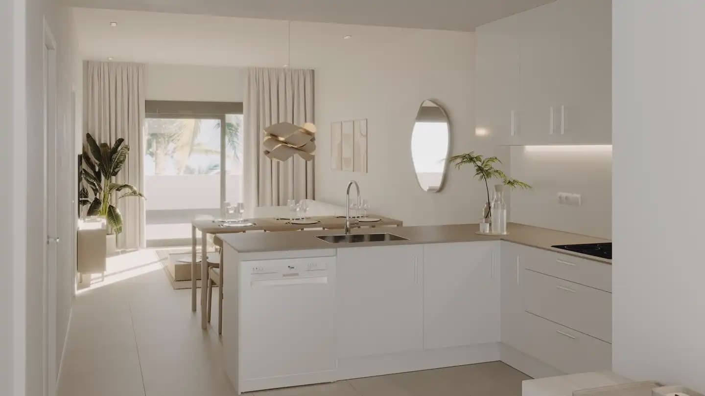 2 chambre Penthouse à vendre à La Nucia avec piscine garage - 349 388 € (Ref: 10016319)