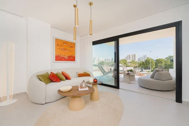 2 quarto Apartamento para venda em La Cala de Villajoyosa, La Villajoyosa / Vila Joiosa com piscina garagem - 349 000 € (Ref: 10016322)
