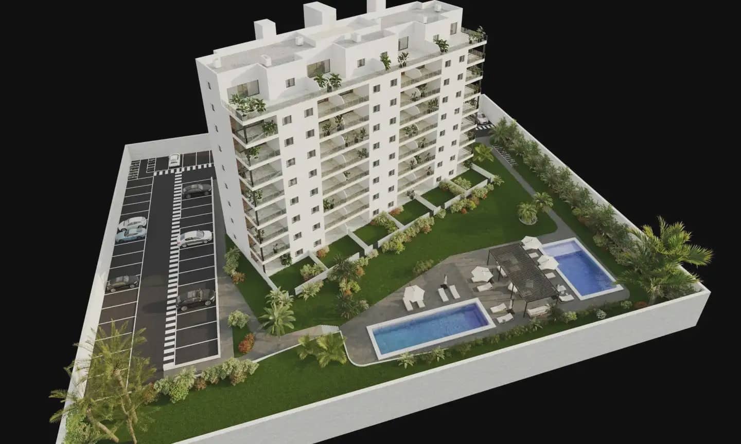 2 quarto Apartamento para venda em La Villajoyosa / Vila Joiosa com piscina garagem - 349 000 € (Ref: 10016322)