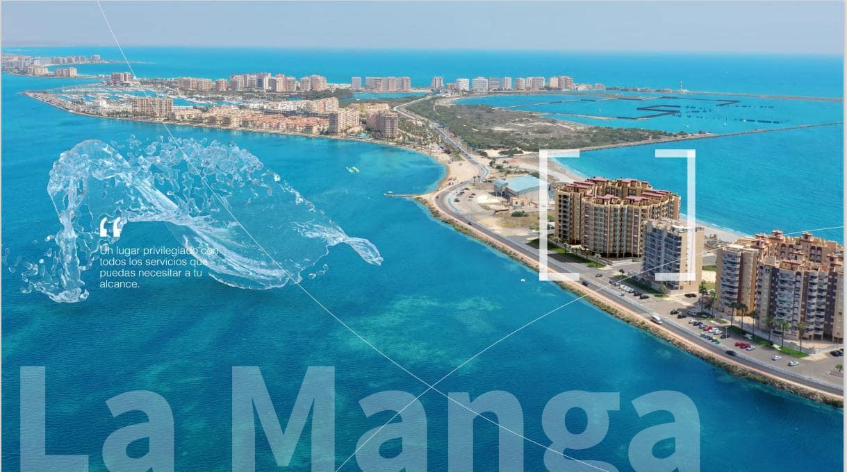 2 sovrum Lägenhet till salu i La Manga del Mar Menor med pool - 263 000 € (Ref: 10011767)