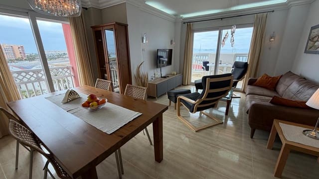 2 soveværelse Lejlighed til salg i La Manga del Mar Menor med swimmingpool - € 199.000 (Ref: 10011773)