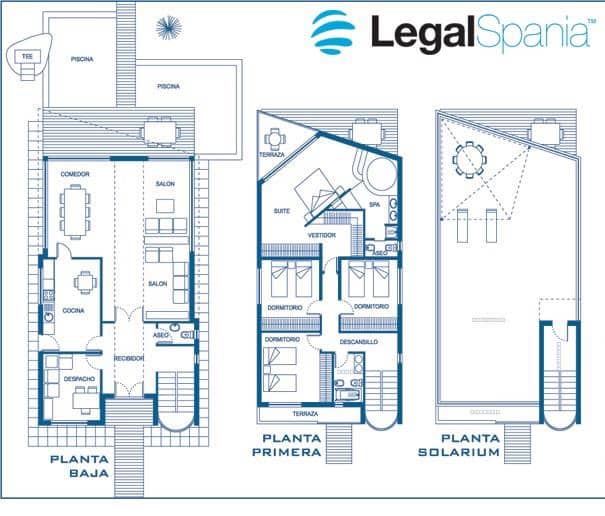 5 bedroom Villa for sale in La Manga del Mar Menor with pool garage - € 685,000 (Ref: 10011777)