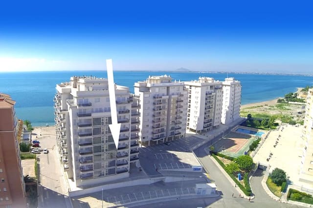 Piso de 2 habitaciones en La Manga del Mar Menor en venta con piscina - 259.000 € (Ref: 10011778)