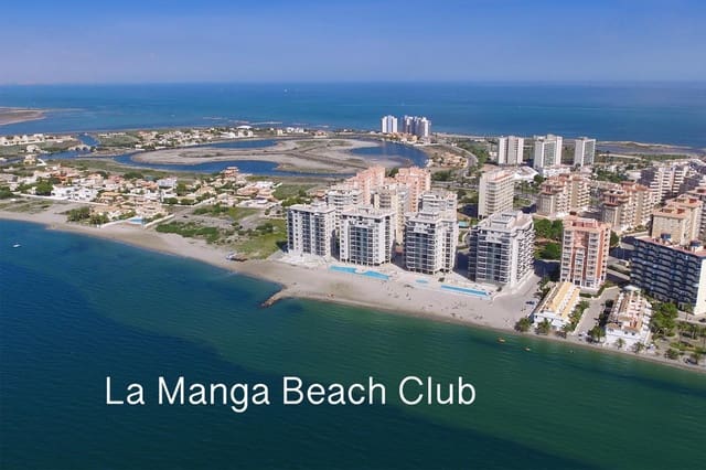 Piso de 2 habitaciones en La Manga del Mar Menor en venta con piscina - 259.000 € (Ref: 10011778)