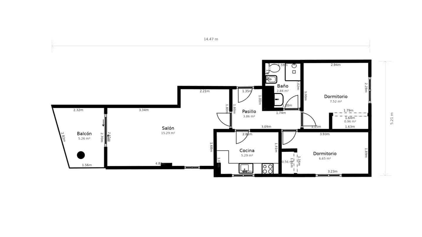2 slaapkamer Flat te koop in La Manga del Mar Menor met garage - € 224.000 (Ref: 10011780)