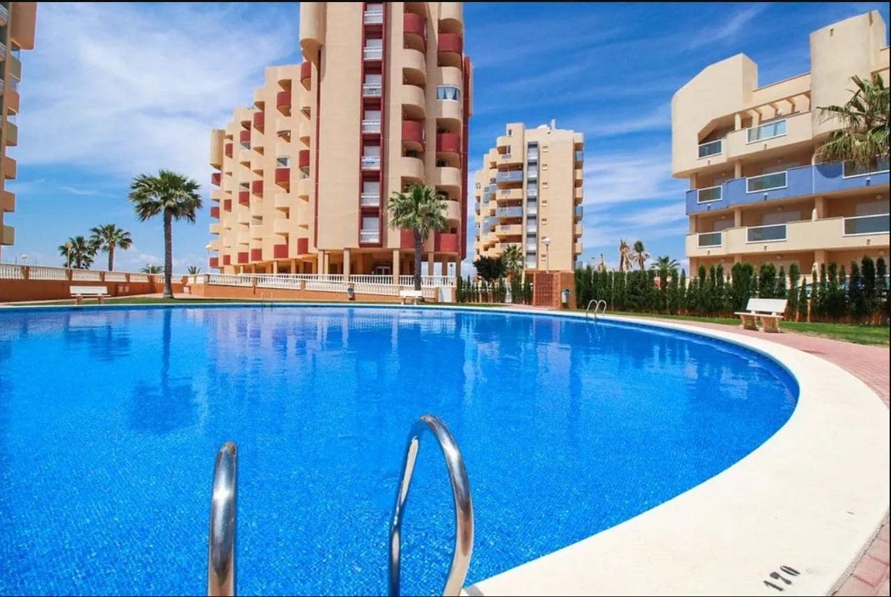 2 Zimmer Wohnung zu verkaufen in La Manga del Mar Menor mit Pool Garage - 190.000 € (Ref: 10011789)