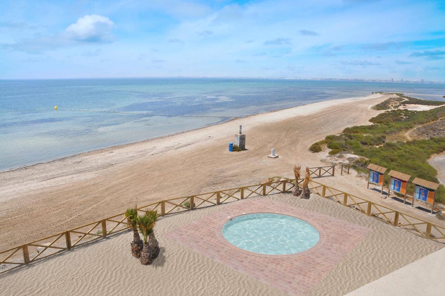 2 soverom Leilighet til salgs i La Manga del Mar Menor med svømmebasseng garasje - € 189 000 (Ref: 10011792)
