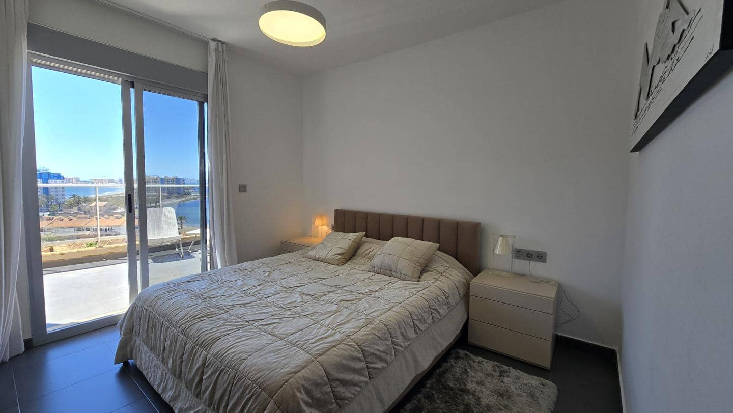 Piso de 3 habitaciones en La Manga del Mar Menor en venta con piscina garaje - 395.000 € (Ref: 10011794)
