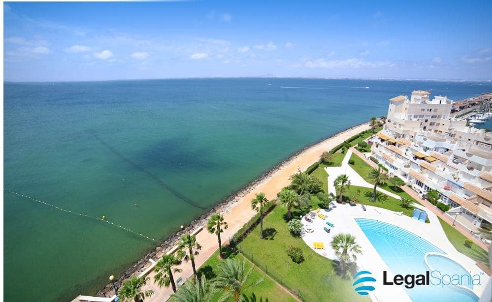 3 sypialnia Mieszkanie na sprzedaż w La Manga del Mar Menor z basenem - 220 000 € (Ref: 10011798)