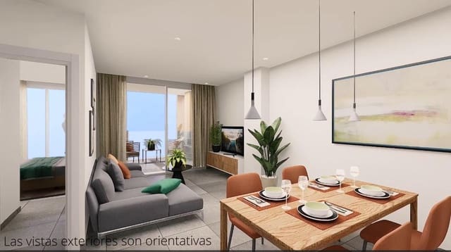 2 soveværelse Lejlighed til salg i La Manga del Mar Menor med swimmingpool - € 281.526 (Ref: 10011802)