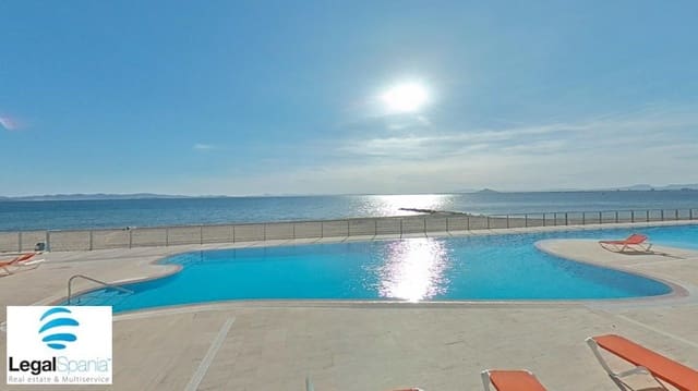 Piso de 2 habitaciones en La Manga del Mar Menor en venta con piscina - 185.000 € (Ref: 10024930)
