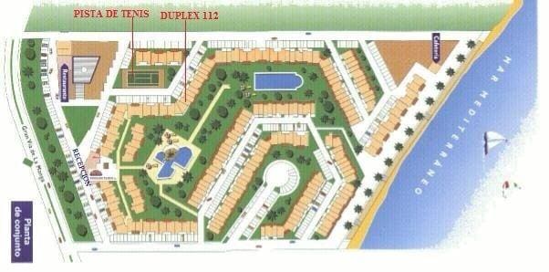1 makuuhuone Asunto myytävänä paikassa La Manga del Mar Menor mukana uima-altaan - 118 000 € (Ref: 10077182)