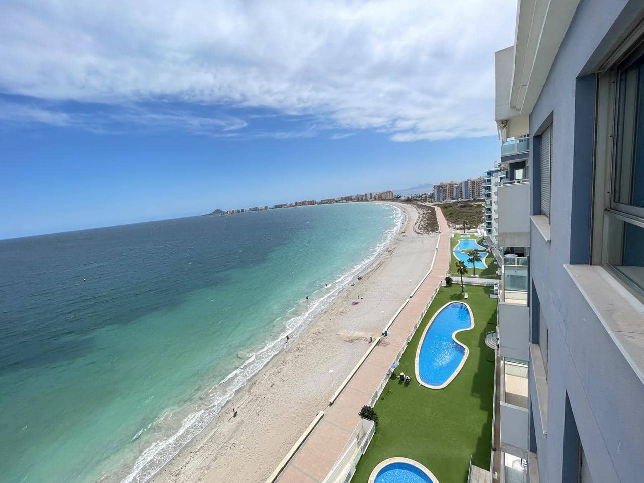 2 chambre Appartement à vendre à La Manga del Mar Menor avec piscine garage - 289 000 € (Ref: 10084937)