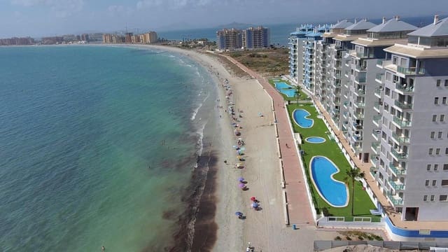 2 chambre Appartement à vendre à La Manga del Mar Menor avec piscine garage - 289 000 € (Ref: 10084937)