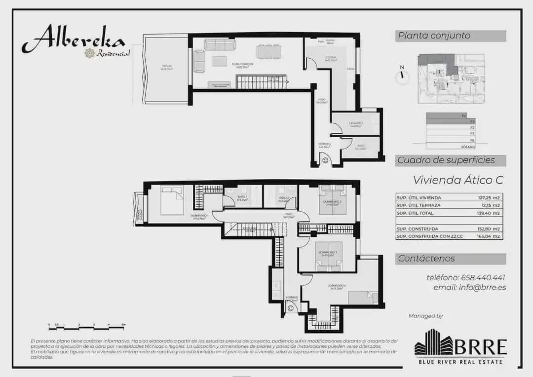 Ático de 4 habitaciones en La Alberca en venta con piscina garaje - 315.000 € (Ref: 10172187)