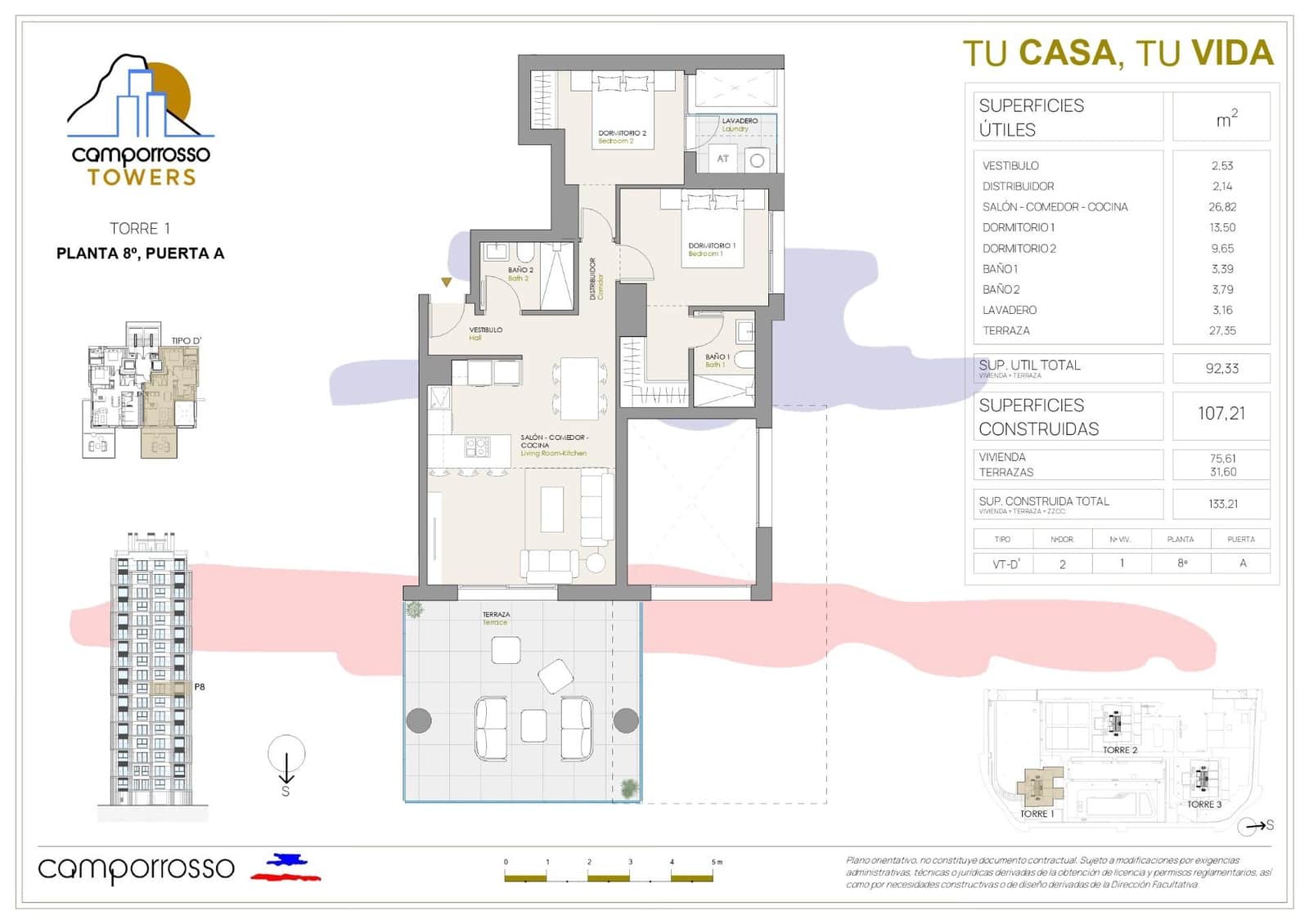 2 slaapkamer Appartement te koop in Calpe / Calp met zwembad - € 450.000 (Ref: 10041347)