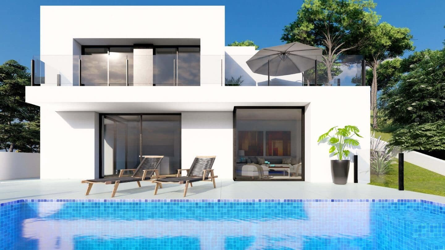 2 sovrum Villa till salu i Cumbre del Sol med pool - 739 000 € (Ref: 10041348)